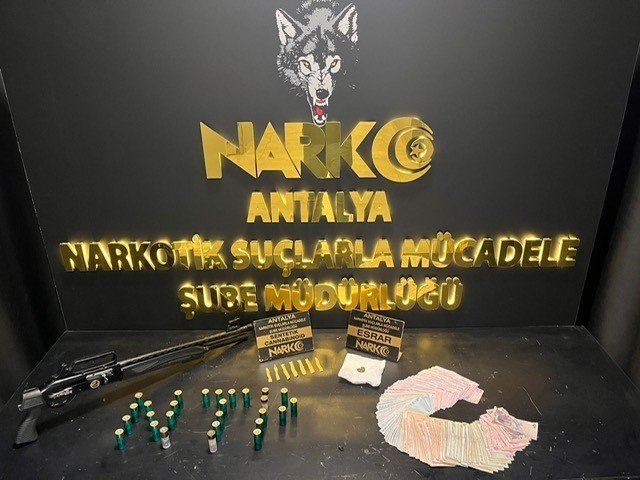 Antalya’da Eş Zamanlı Narkotik Operasyonu