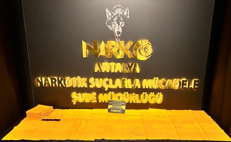 Antalya’da Eş Zamanlı Narkotik Operasyonu