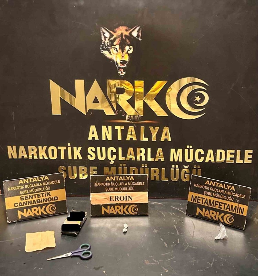 Antalya’da Eş Zamanlı Narkotik Operasyonu