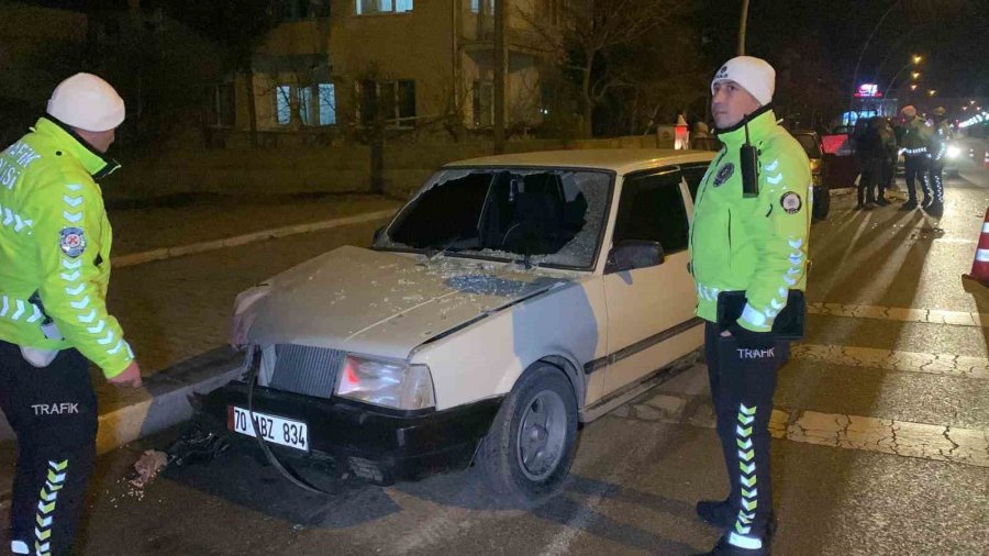 Kazaya Karışan Sürücü, Aracı İle Yaralıyı Olay Yerinde Bırakarak Kaçtı