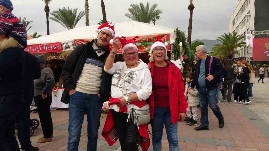 Alanya’da Geleneksel Noel Pazarı Kapılarını Misafirlere Açtı