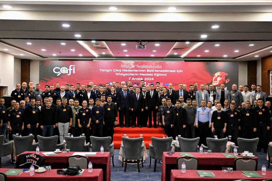 Chp’li 14 Büyükşehir Belediyesi’nin İtfaiyesi Eğitim İçin Antalya’da Buluştu