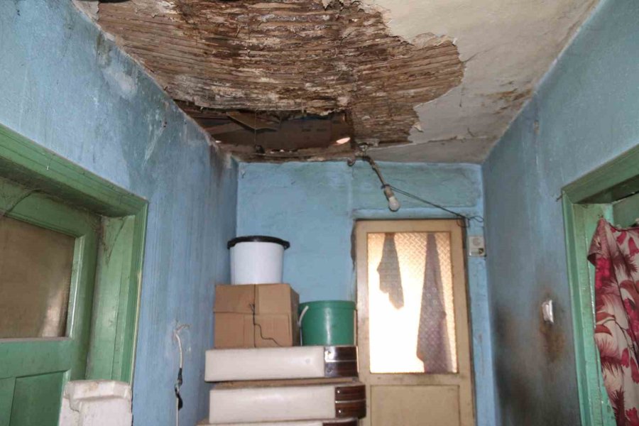 Penbegül Teyze Akan Çatısına Yardım Bekliyor