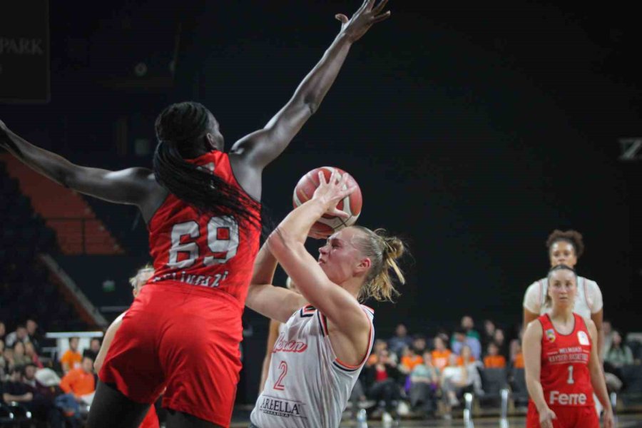 Kadınlar Basketbol Süper Ligi: Çbk Mersin: 79 - Melikgazi Kayseri Basketbol: 73