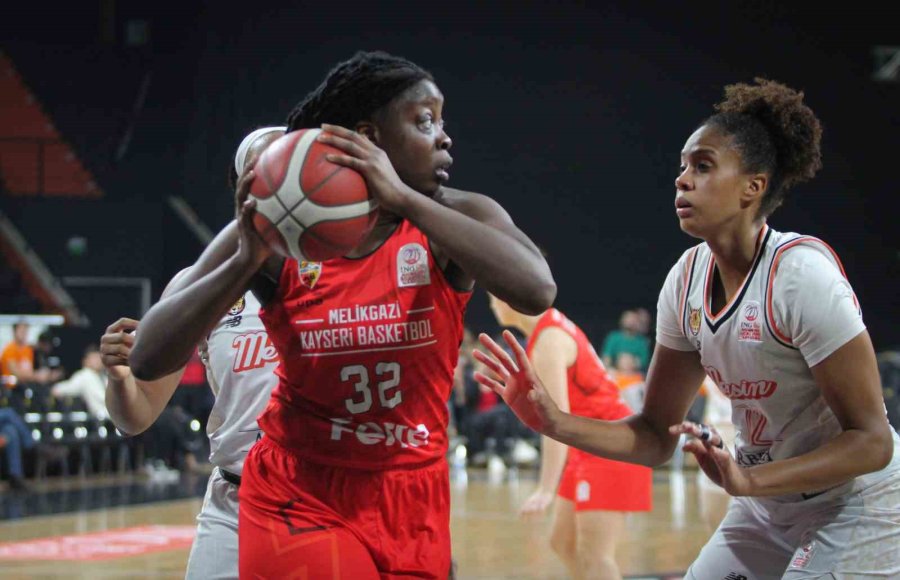 Kadınlar Basketbol Süper Ligi: Çbk Mersin: 79 - Melikgazi Kayseri Basketbol: 73