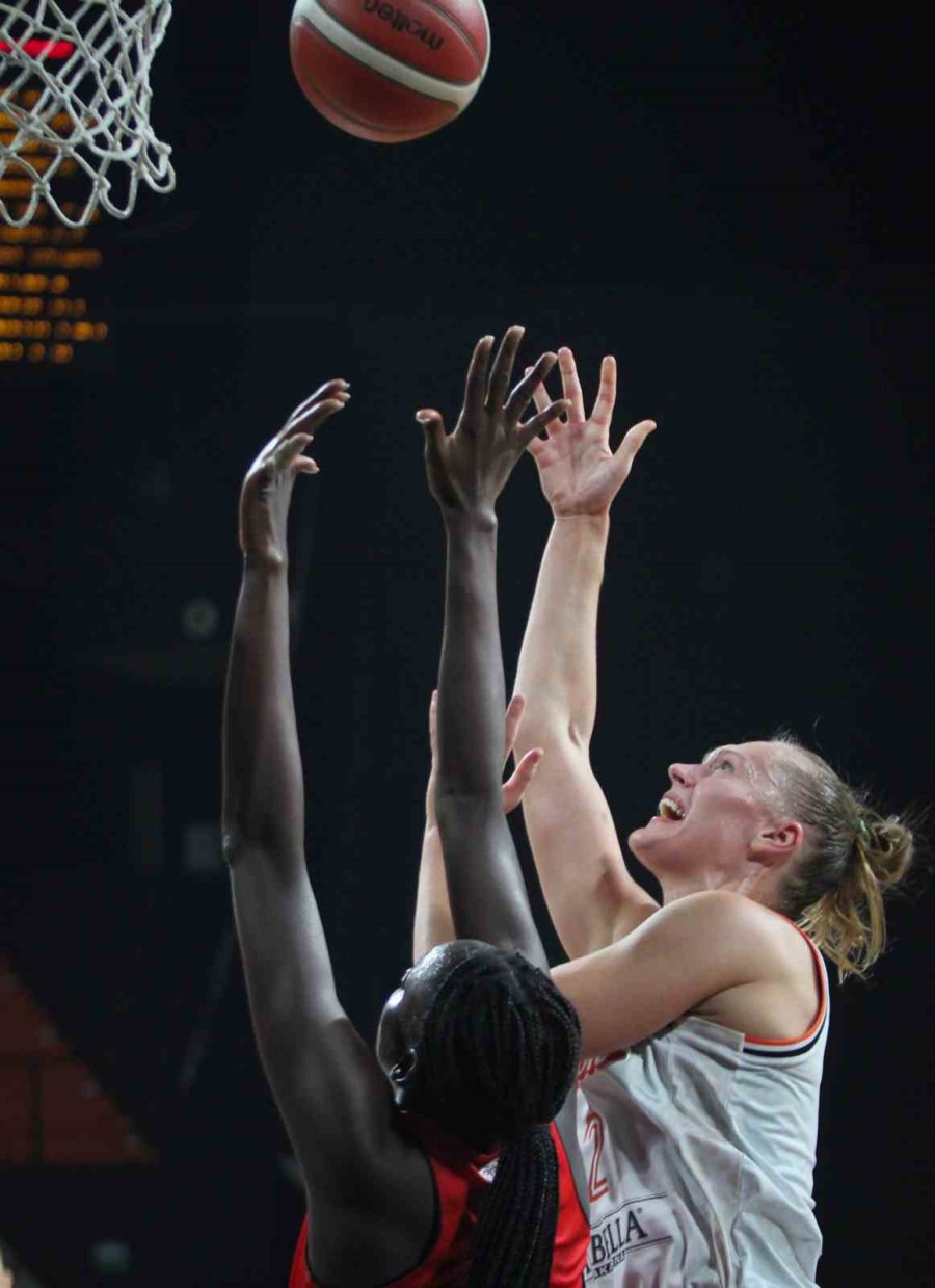 Kadınlar Basketbol Süper Ligi: Çbk Mersin: 79 - Melikgazi Kayseri Basketbol: 73
