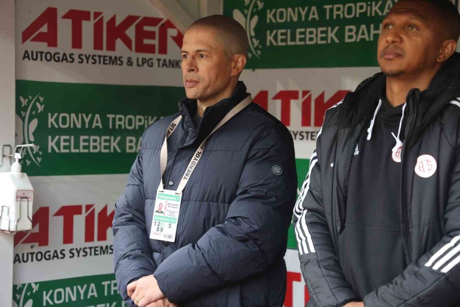 Trendyol Süper Lig: Konyaspor: 1 - Antalyaspor: 0 (ilk Yarı)