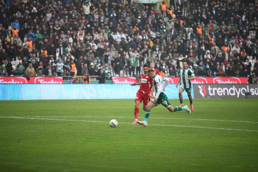 Trendyol Süper Lig: Konyaspor: 1 - Antalyaspor: 1 (maç Sonucu)