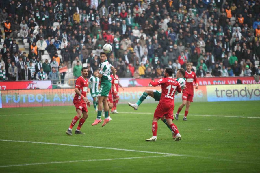 Trendyol Süper Lig: Konyaspor: 1 - Antalyaspor: 1 (maç Sonucu)