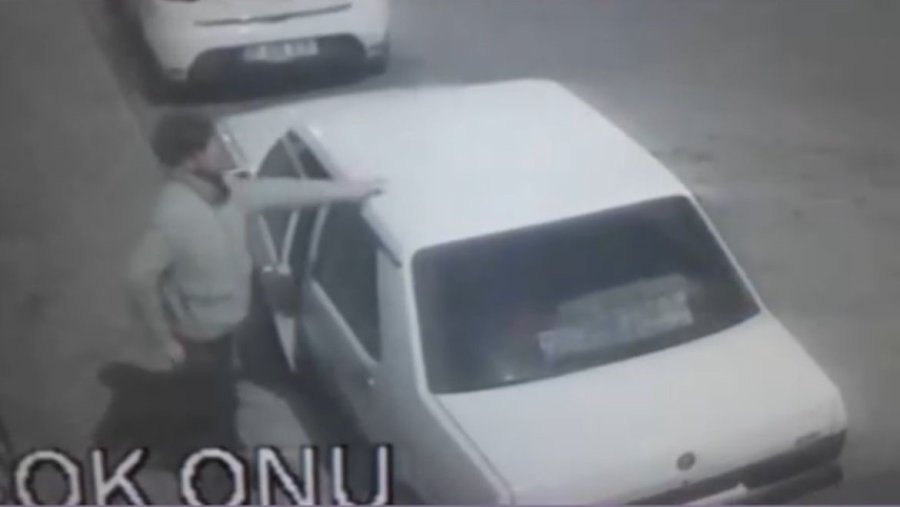 Oto Faresi Güvenlik Kamerasına Yakalandı