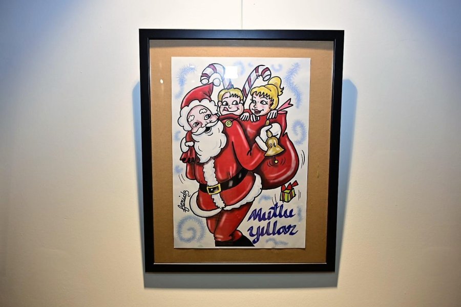 Kocagöz Karikatür Sergisinin Açılışını Yaptı