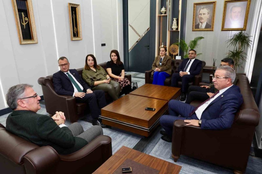 Başkan Özdoğan’a Kayseri Barosu’ndan Ziyaret