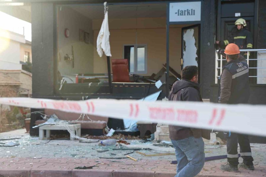 Gaz Sıkışması Sonrası İş Yerinde Patlama: 1 Yaralı