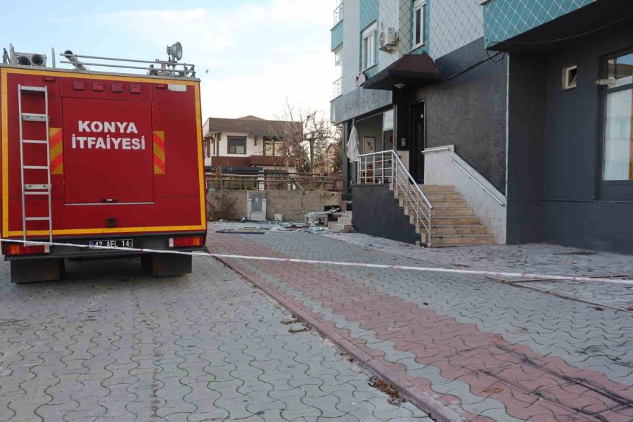 Gaz Sıkışması Sonrası İş Yerinde Patlama: 1 Yaralı