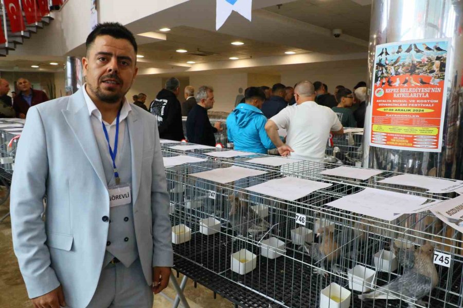 Milyonluk Güvercinler Antalya’daki Festivalde Buluştu