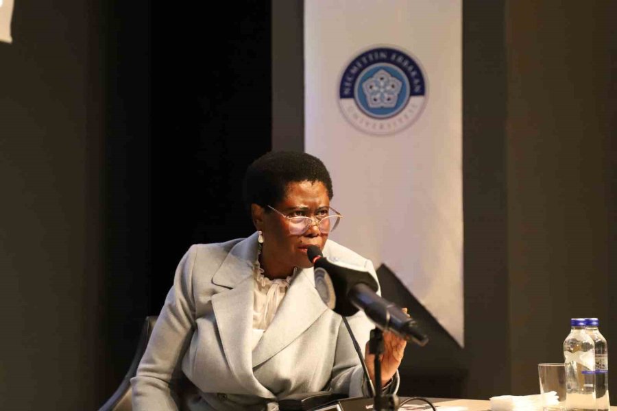 Büyükelçi Letsatsi-duba, Neü’de “nelson Mandela’nın Barış Mirası Ve Güney Afrika’nın Filistin’de Barış İnşasındaki Rolü’nü Anlattı