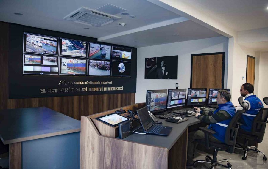 Mersin’de Egds Sistemi İle Denizler 7/24 Denetleniyor