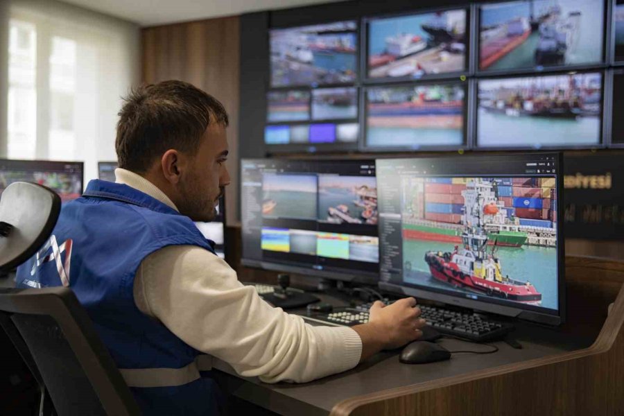 Mersin’de Egds Sistemi İle Denizler 7/24 Denetleniyor