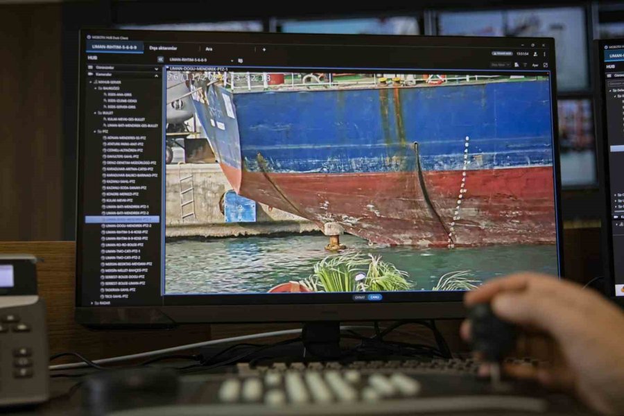 Mersin’de Egds Sistemi İle Denizler 7/24 Denetleniyor