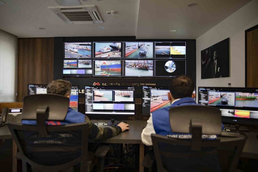 Mersin’de Egds Sistemi İle Denizler 7/24 Denetleniyor