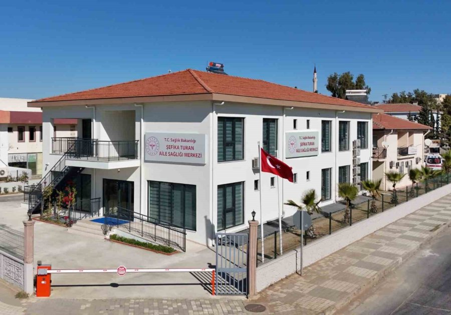 Manavgat’a Yeni Aile Sağlığı Merkezi