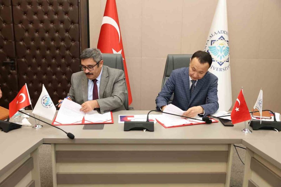 Alkü İle Uluslararası Taraz Üniversitesi, İş Birliği İçin İlk Adımı Attı