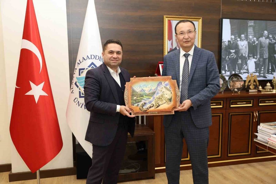 Alkü İle Uluslararası Taraz Üniversitesi, İş Birliği İçin İlk Adımı Attı