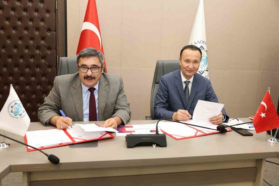 Alkü İle Uluslararası Taraz Üniversitesi, İş Birliği İçin İlk Adımı Attı