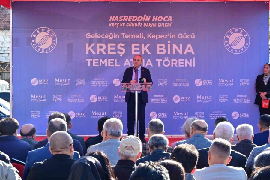 Kepez’den Çalışan Annelere Kreş Desteği