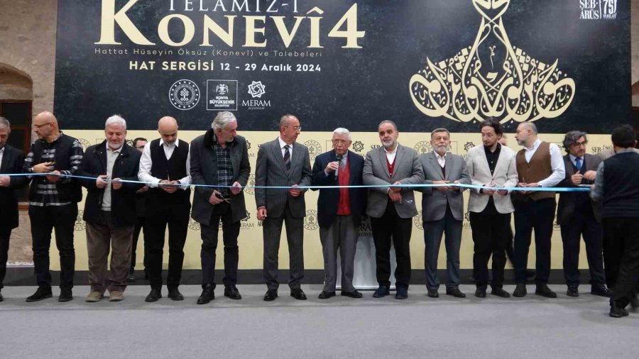 Konya’da ’telamiz-i Konevi-4 Sergisi’ Açıldı
