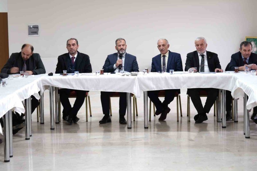 İlçe Müftüleri Toplantısı Karapınar’da Gerçekleştirildi