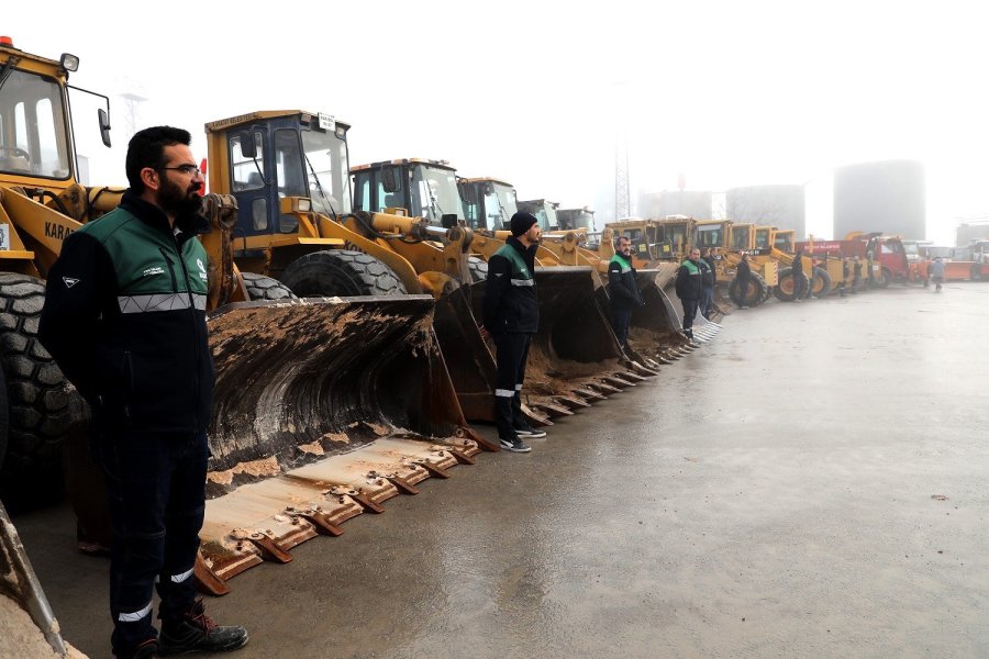 Karatay Belediyesi’nden Kış Mesaisi