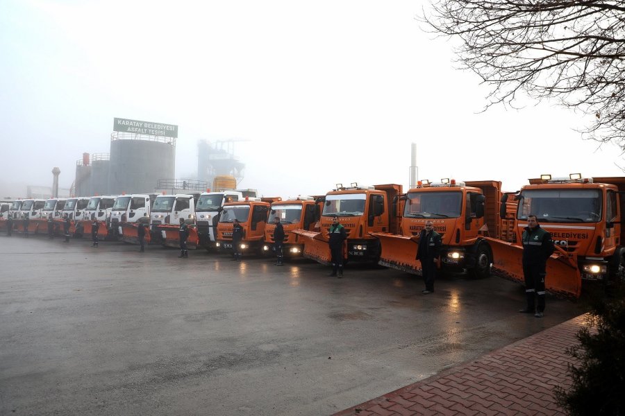 Karatay Belediyesi’nden Kış Mesaisi