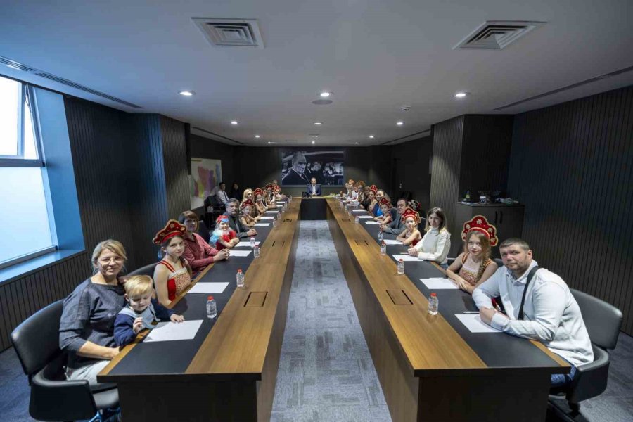 Rus Kültürü Eğitim Ve Bilim Derneği’nden Başkan Seçer’e Ziyaret