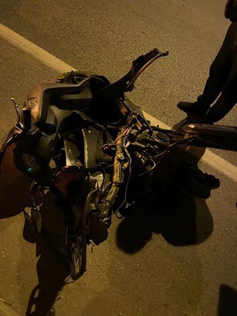Otomobilin Arkadan Çarptığı Motosiklet Sürücüsü Hayatını Kaybetti