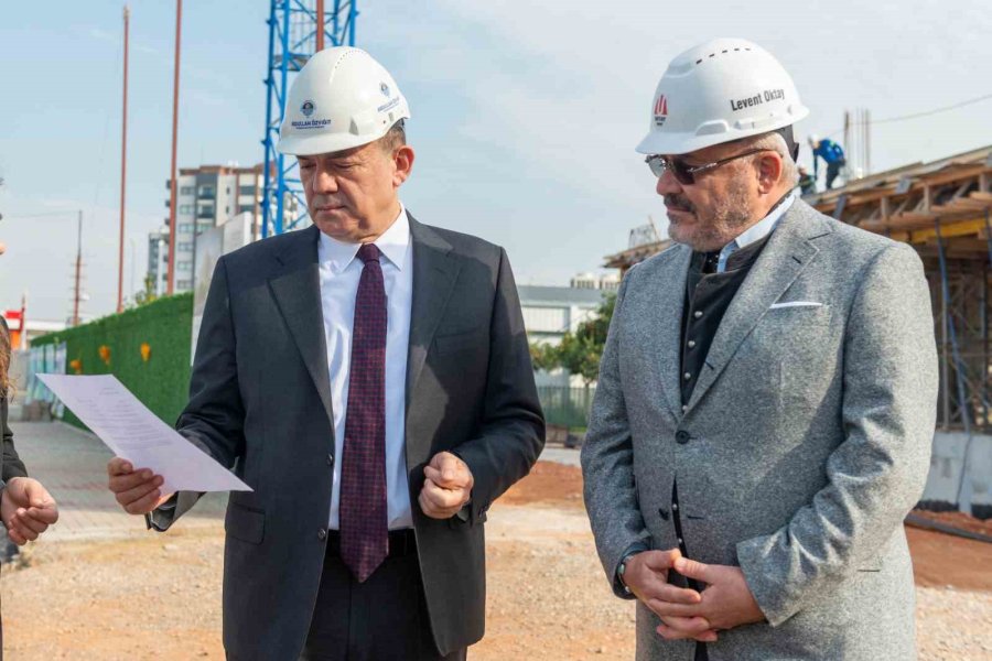 Başkan Özyiğit, İnşaatı Devam Eden 3 Projeyi Yerinde İnceledi