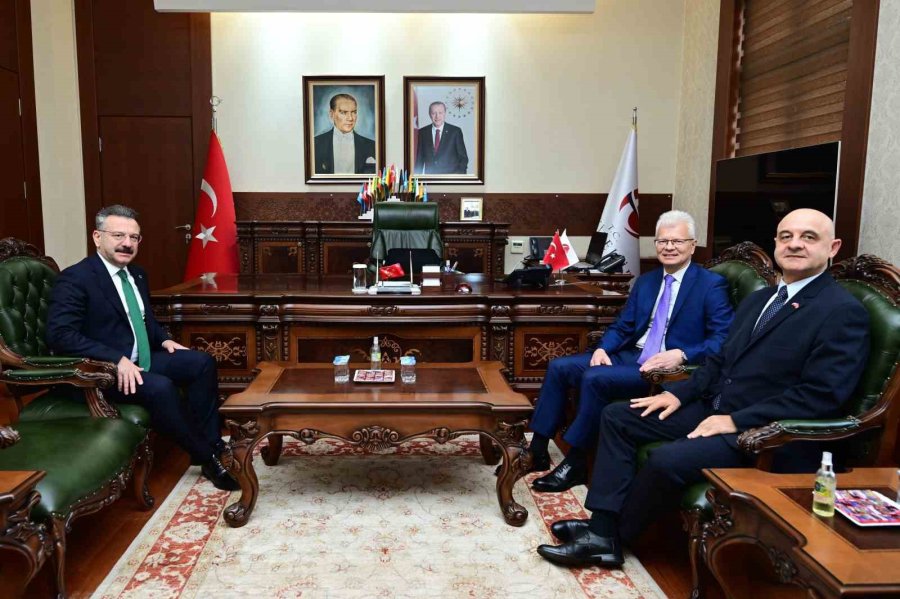 Polonya Ve Litvanya’nın Ankara Büyükelçileri’nden Vali Aksoy’a Ziyaret