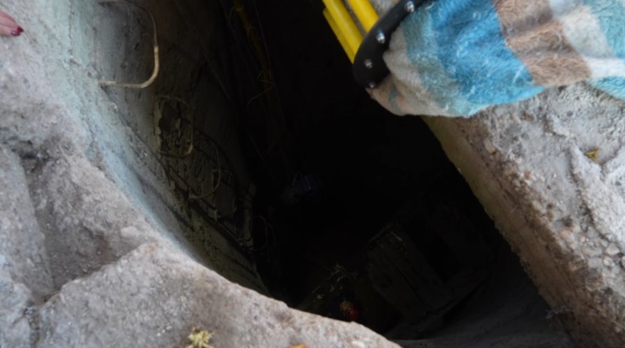 Dinamodaki Arızayı Gidermek İçin Girdiği Kuyuda Mahsur Kaldı