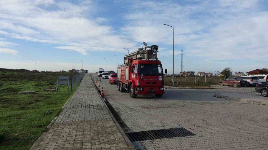 Manavgat’ta Cezaevinde Yangın Tatbikatı