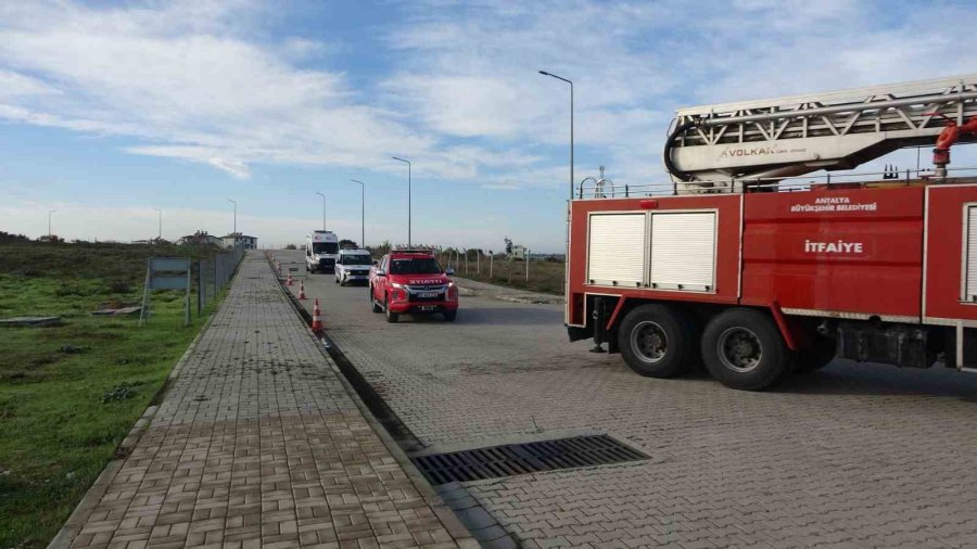 Manavgat’ta Cezaevinde Yangın Tatbikatı