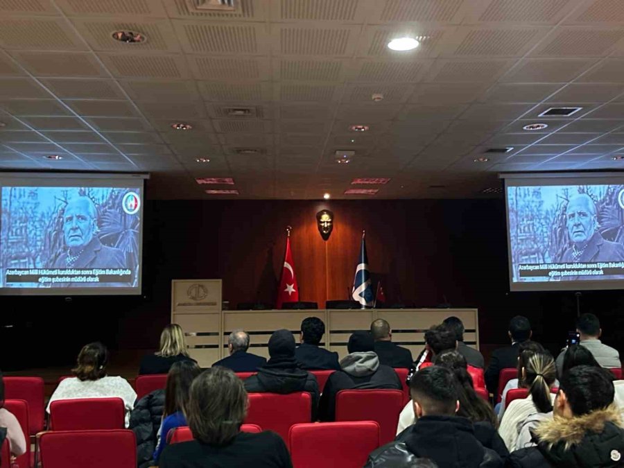 Eskişehir’de Azerbaycanlılar Tarafından ‘ali Tude Anma Günü’ Paneli İlgi Gördü