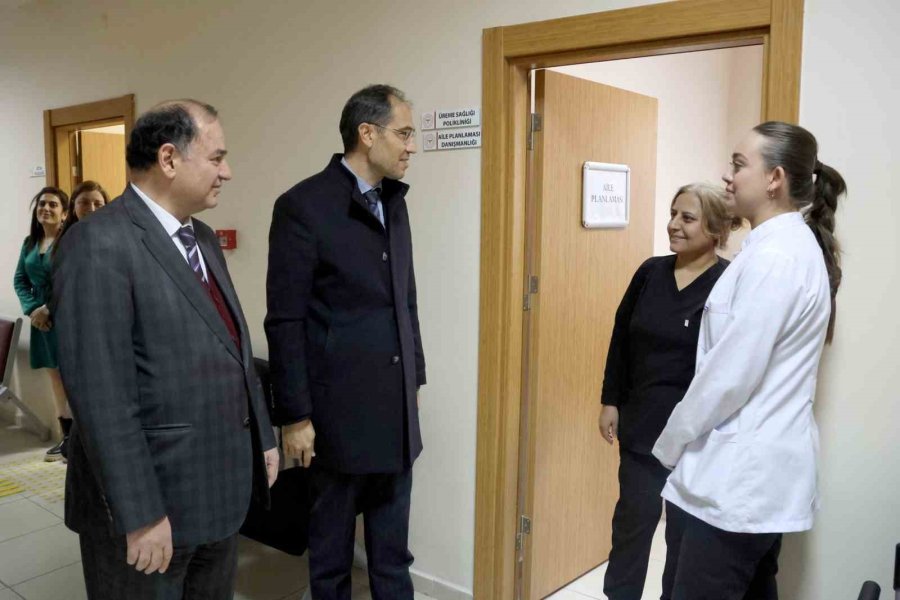 Talas’ta Sunulan Sağlık Hizmetleri Yerinde Değerlendirildi