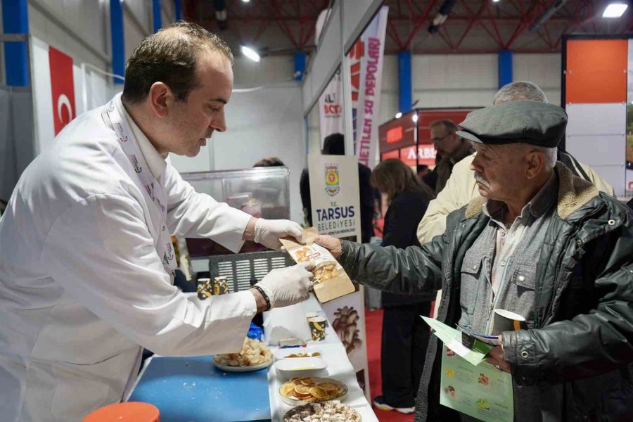 Mersin Tarım Fuarında Tarsus Belediyesi Standına Büyük İlgi