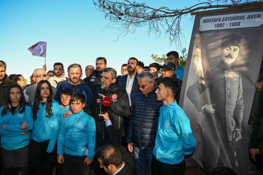 Antalya’nın Kahramanı Mustafa Ertuğrul Aker, Kemer’de Anıldı