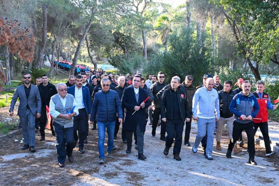 Antalya’nın Kahramanı Mustafa Ertuğrul Aker, Kemer’de Anıldı