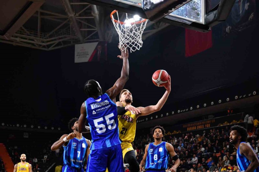 Türkiye Basketbol Süper Ligi: Mersin Spor: 95 - Türk Telekom: 73