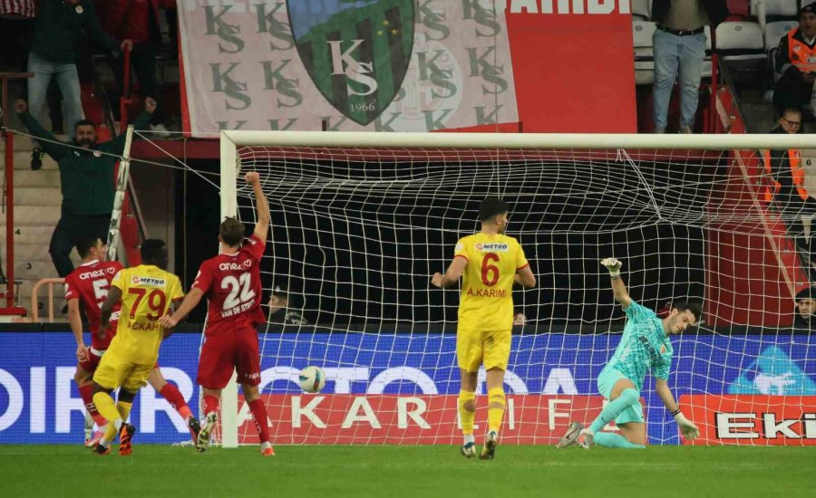 Trendyol Süper Lig: Antalyaspor: 2 - Kayserispor: 0 (maç Sonucu)