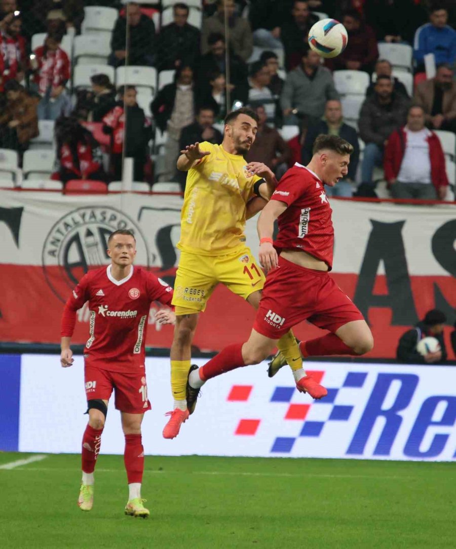 Trendyol Süper Lig: Antalyaspor: 2 - Kayserispor: 0 (maç Sonucu)