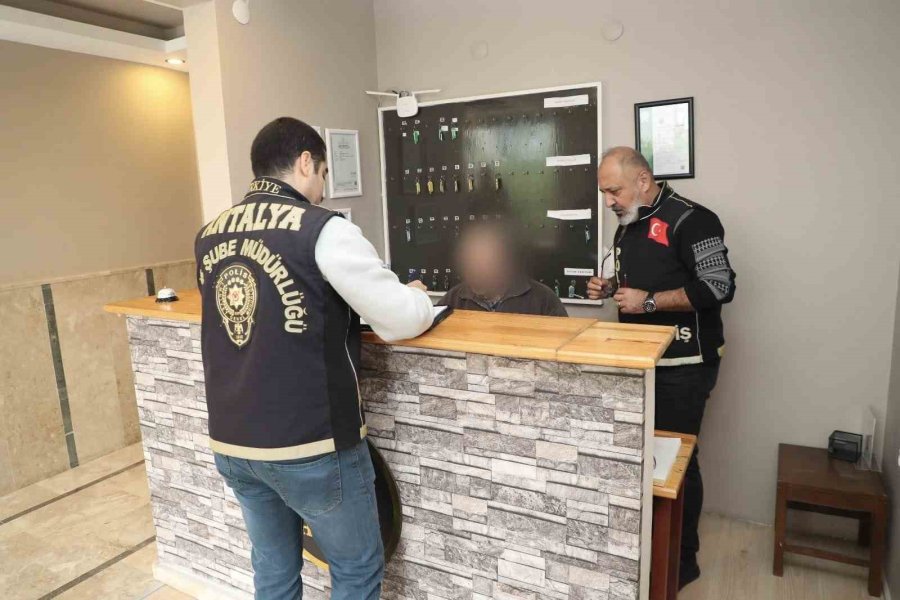 Antalya’da 663 Günübirlik Konaklama Yeri Denetlendi