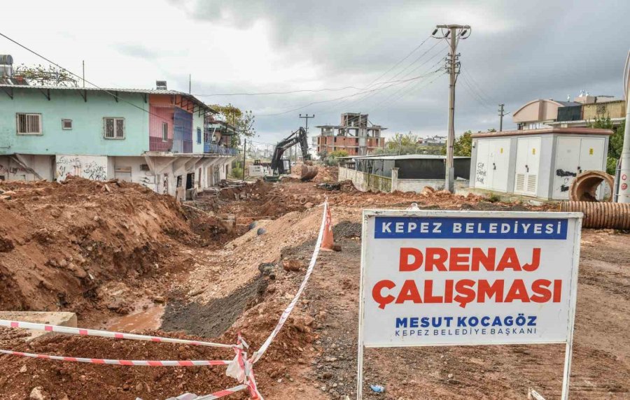 Varsak Demirel’in Su Taşkını Sorunu Çözülüyor